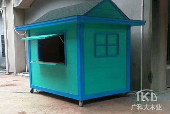 防腐木售卖亭