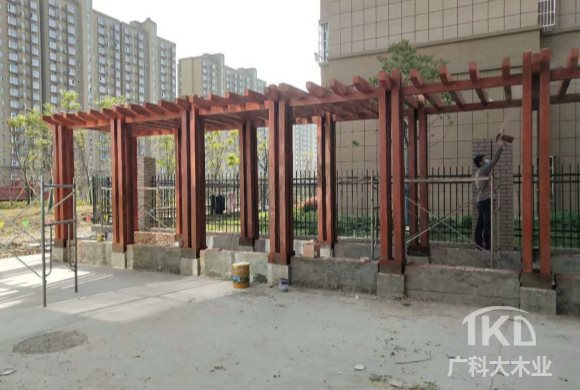 防腐木花架建造厂家